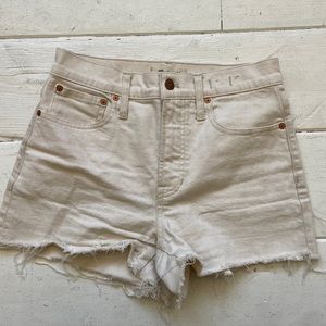 Madewell jean shorts